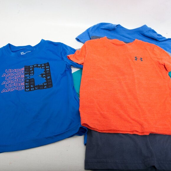 Under Armour Baby Boy short sleeve Shirts Lot – 18 Months – Set of 5 tshirts - Picture 2 of 5